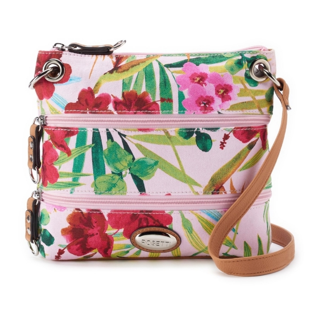 Rosetti Mini Crossbody Bag Fantasy Island Tropical Floral Demi Purse Easter NWT